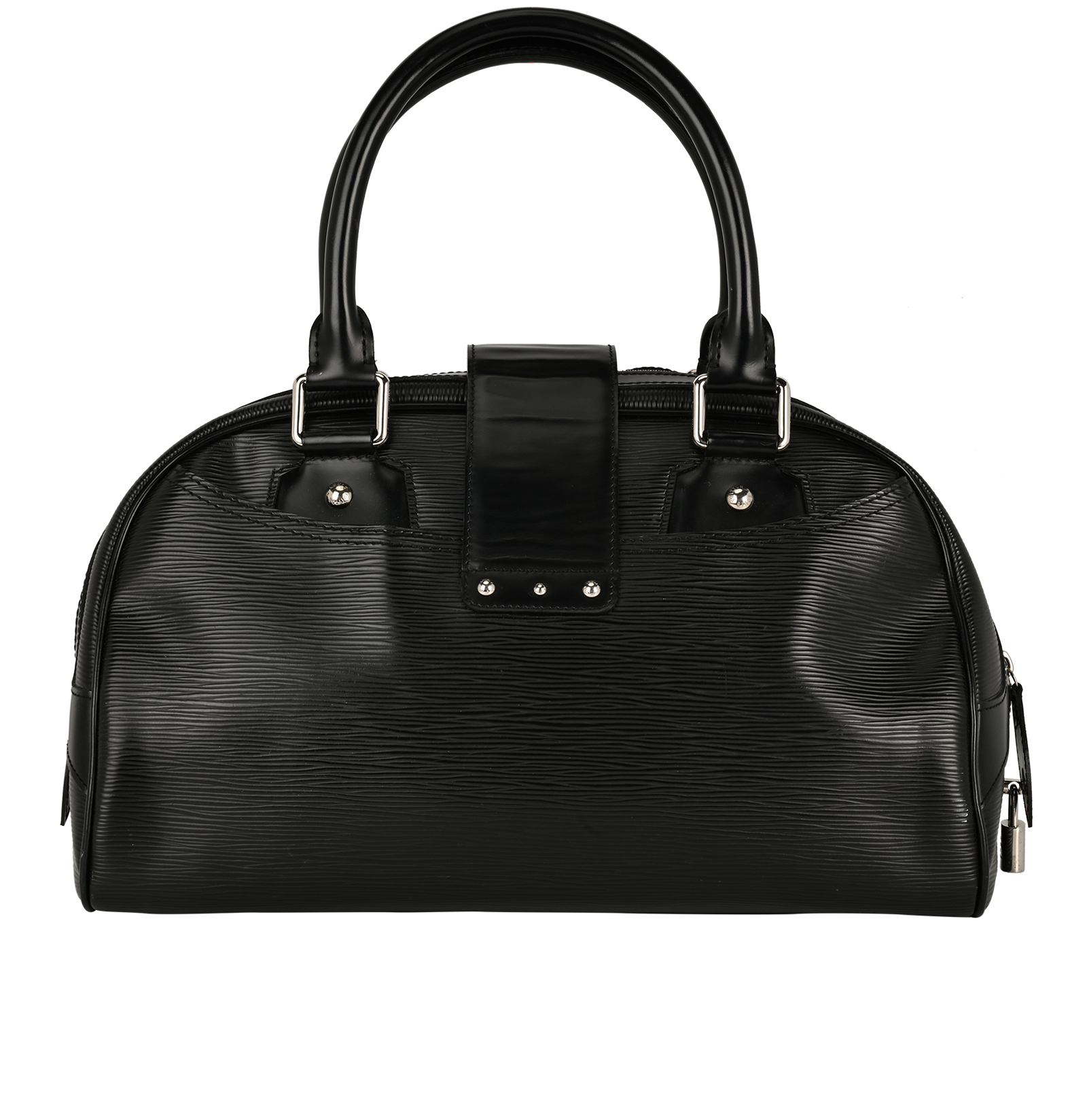 Bowling Montaigne GM, &pound;520, Handbags, Black, Leather, Back view